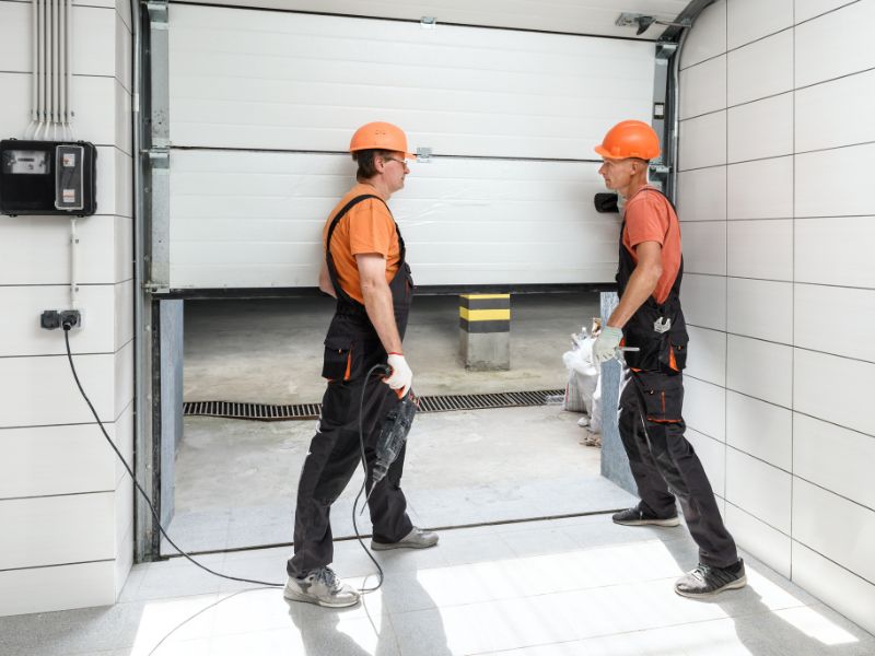 Installation porte de garage Paris 1